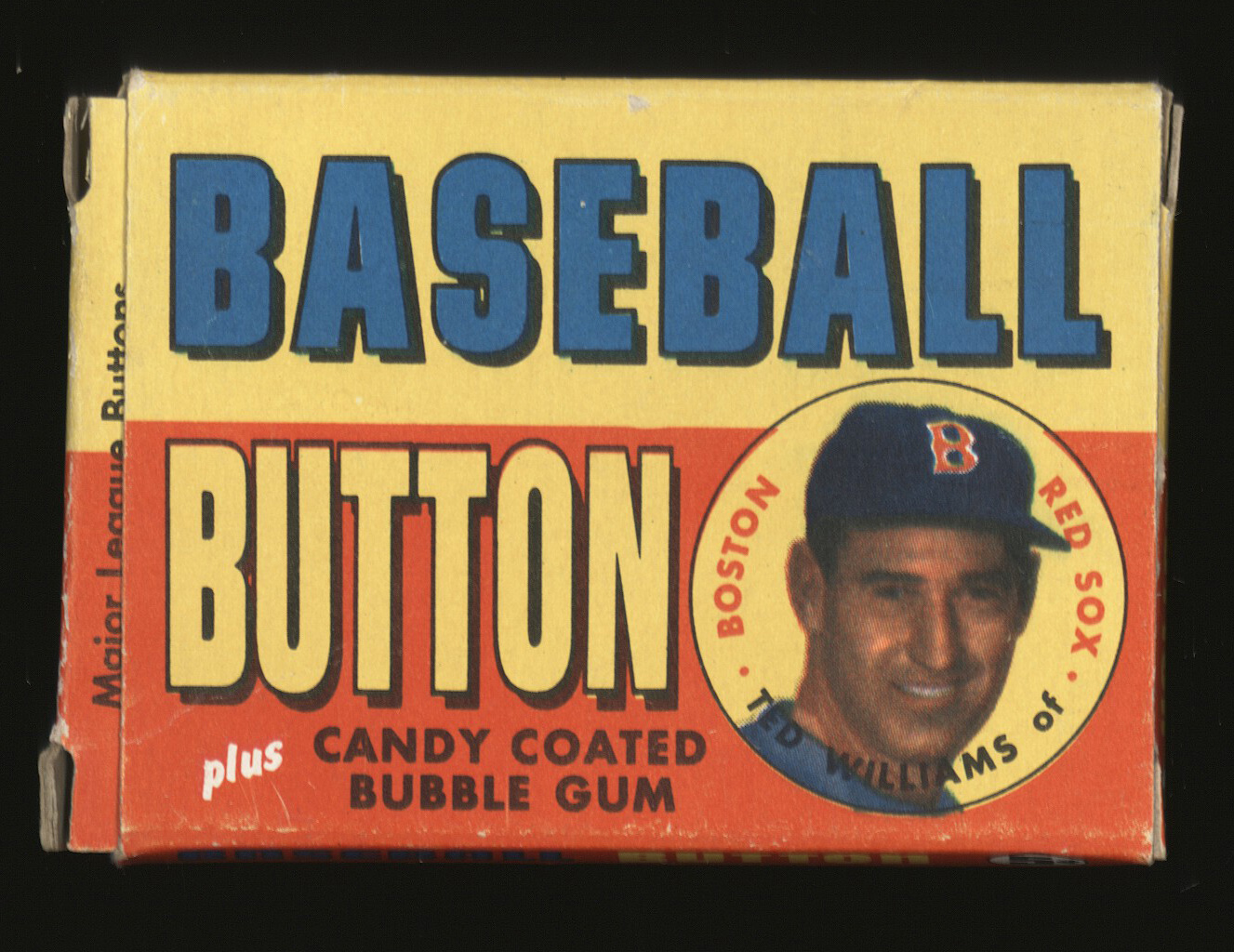  Rare 1956 Topps Baseball Pins Five-Cent Box w/Ted Williams
