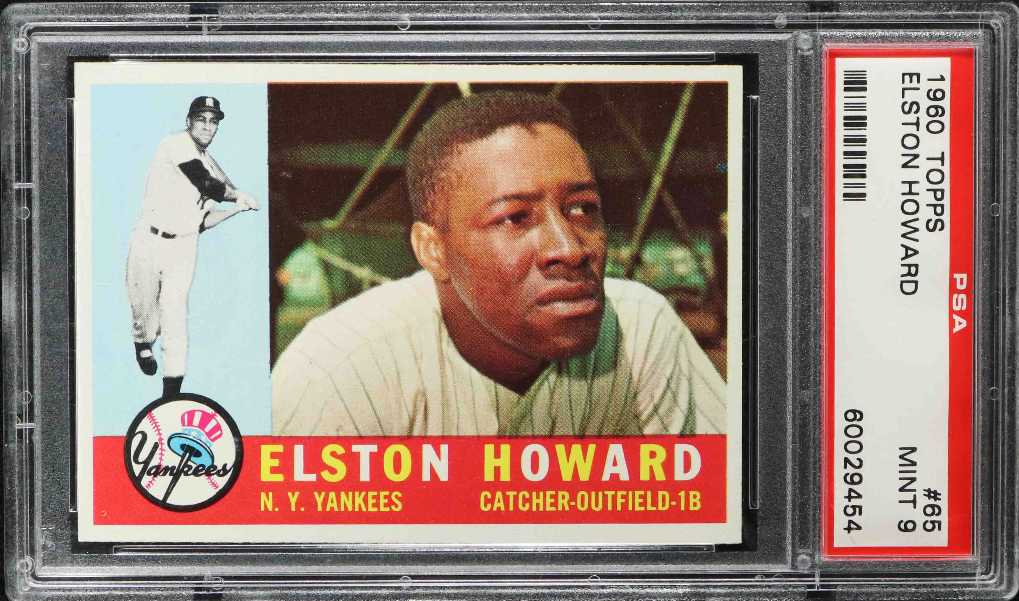1960 Topps #65 Elston Howard - PSA MINT 9